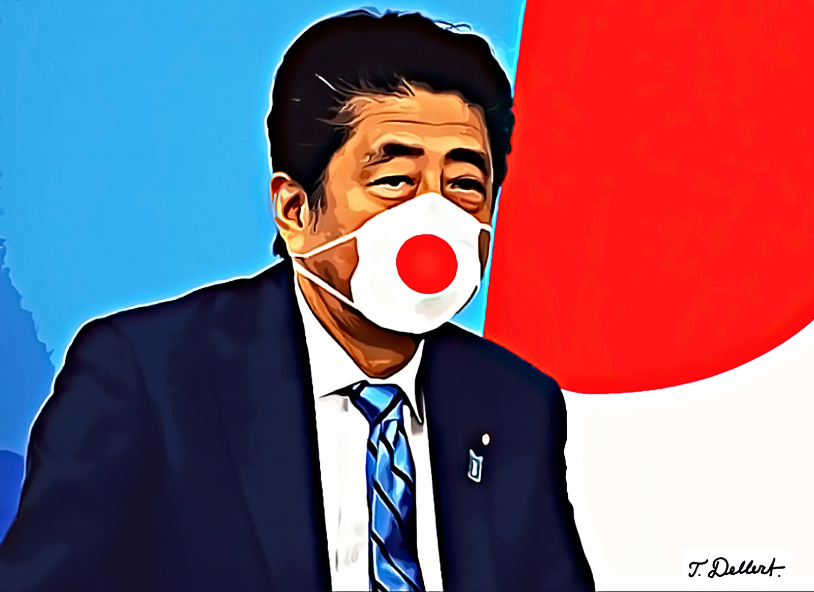 Shinzo Abe  Corona  Mask Final 